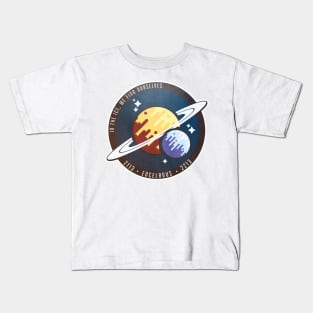 Enceladus Mission Crew Badge Kids T-Shirt
